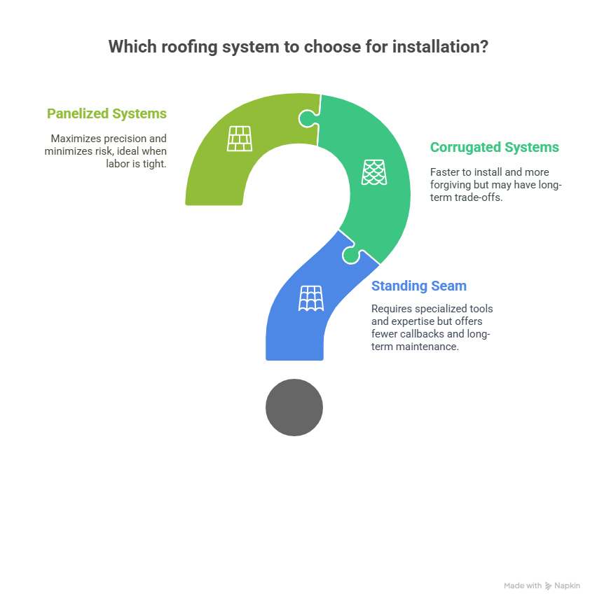 Illustration of how Installation Considerations Shape Preferences