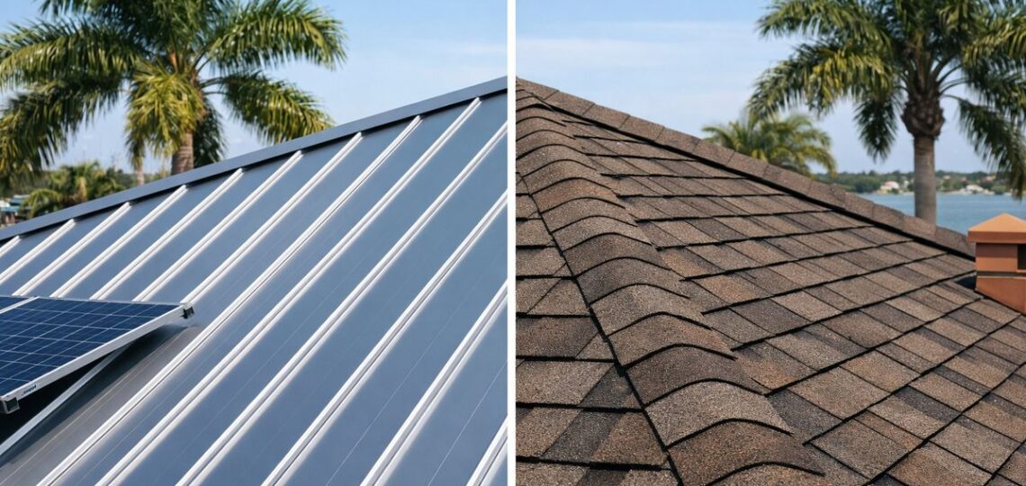 Metal Roof vs. Shingles in Florida: Which Wins?